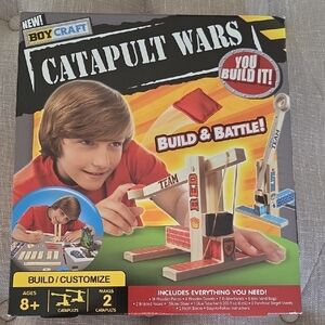 BUILD AND CUSTOMIZE YOUR OWN CATAPULT By Boy Crafy. Unused